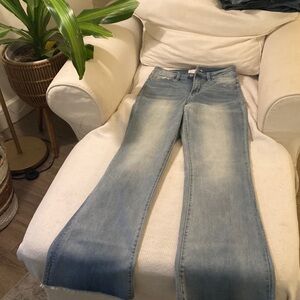 Vervet Stylish Light Blue Flare Jeans